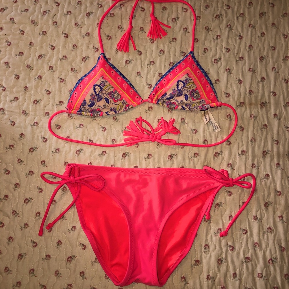 American Eagle Outfitters Pink Bikini